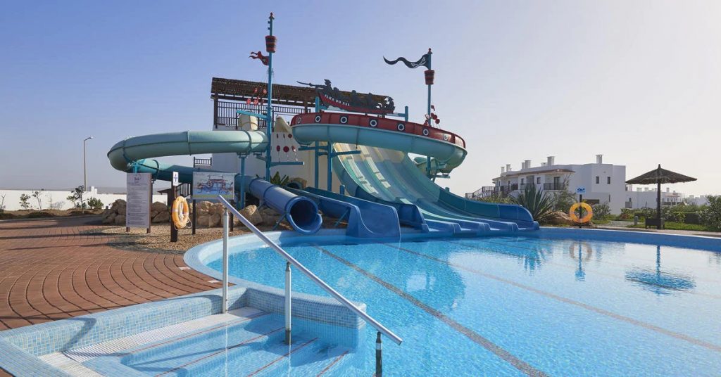Hotel Melia Dunas Beach Resort Sal waterpark glijbanen
