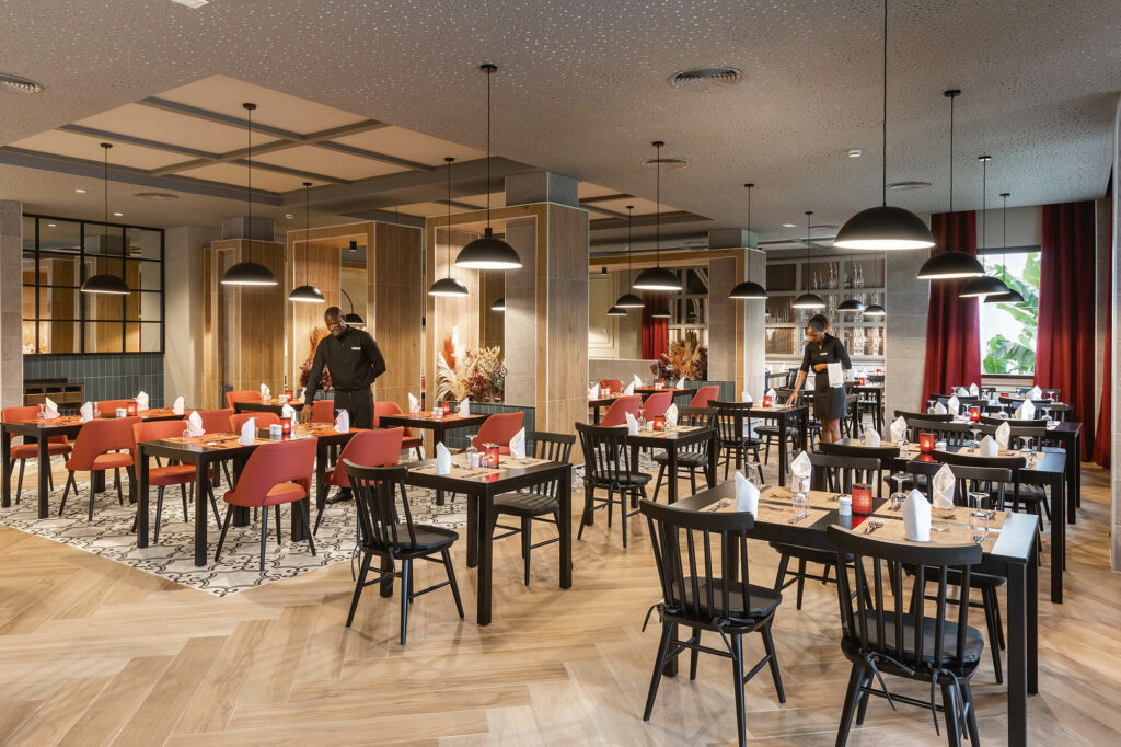 Italiaans restaurant van het RIU Karamboa resort op Boa Vista, Kaapverdische Eilanden