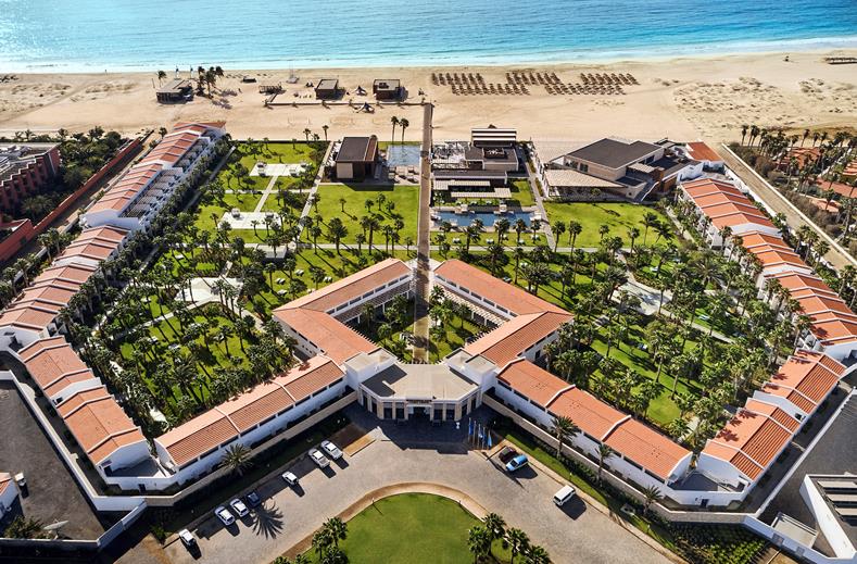 Het All Inclusive resort Robinson Cabo Verde op Sal in Kaapverdië