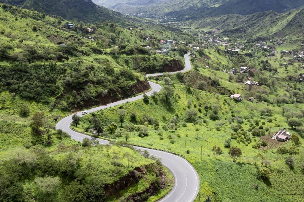 Beste reistijd Kaapverdië, na het regenseizoen is Santiago groen