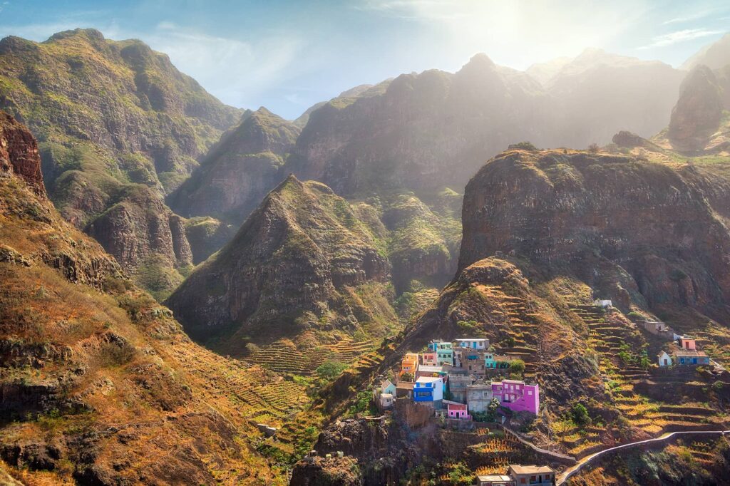 Beste Kaapverdië reistijd, in het droge seizoen, Santo Antão