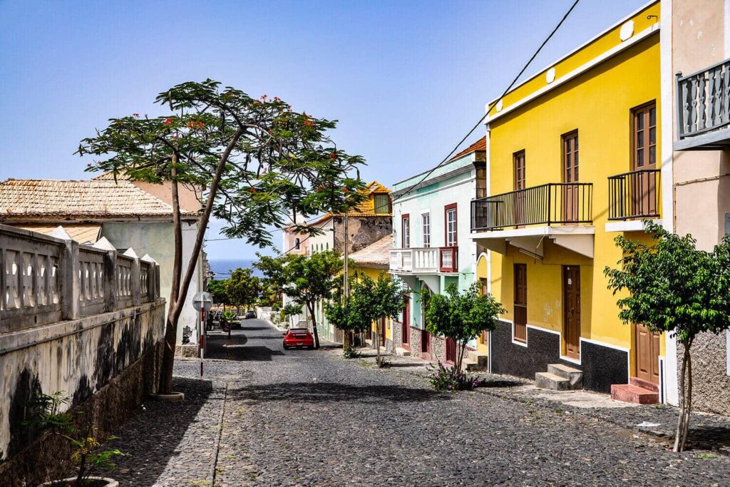 Fogo Kaapverdië, dorp São Filipe, rondreis Kaapverdische Eilanden