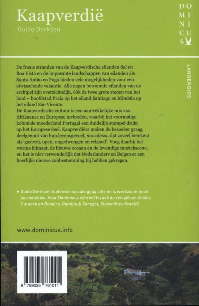 Dominicus Reisgids Kaapverdië achterzijde