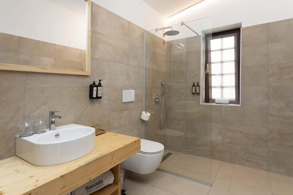 Badkamer Barceló Marine resort Boa Vista Kaapverdische Eilanden All Inclusive