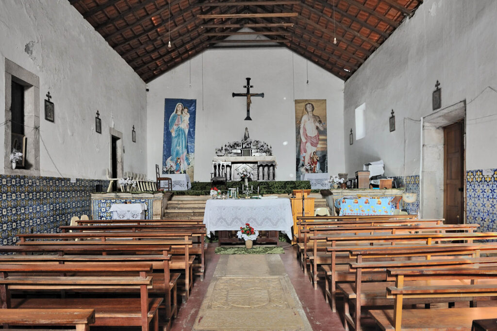 Kerk Nossa Senhora do Rosario in Cidade Velha, oude stad op Santiago Kaapverdië