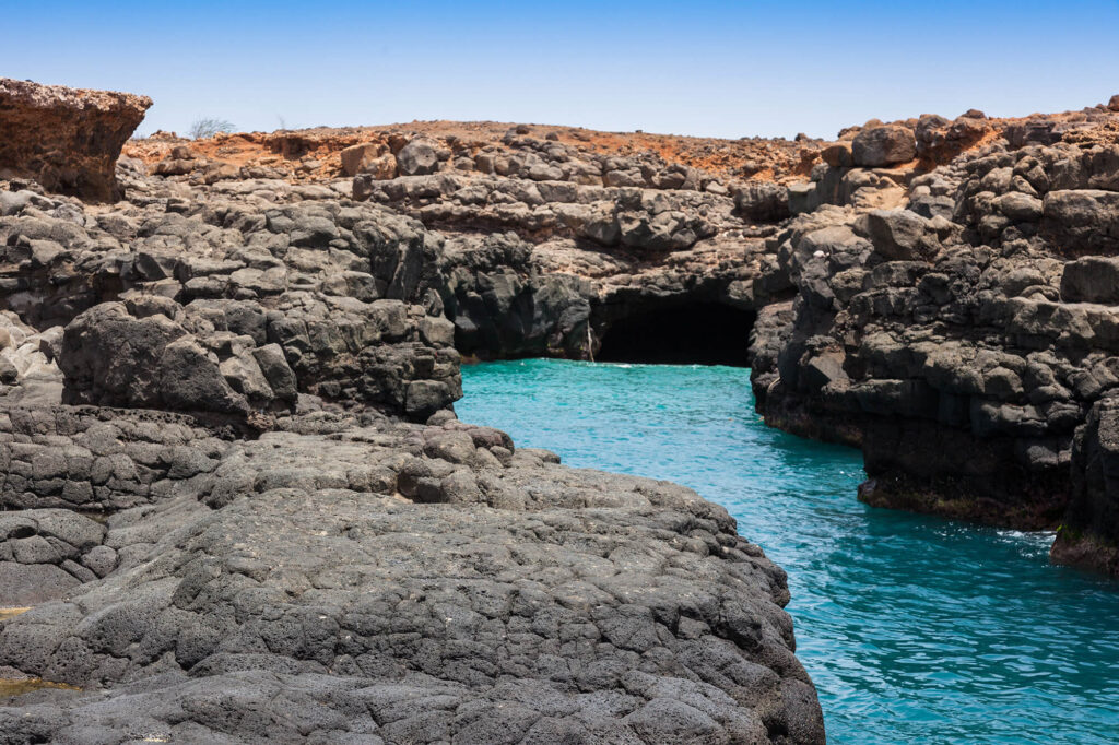 Sal Kaapverdie Blue Eye, Buracona. Bezienswaardigheid