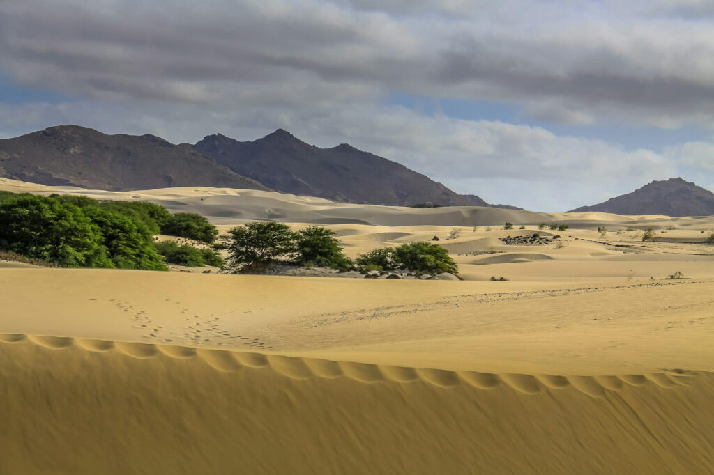 Duinen Boa Vista Viana woestijn Deserto Kaapverdie