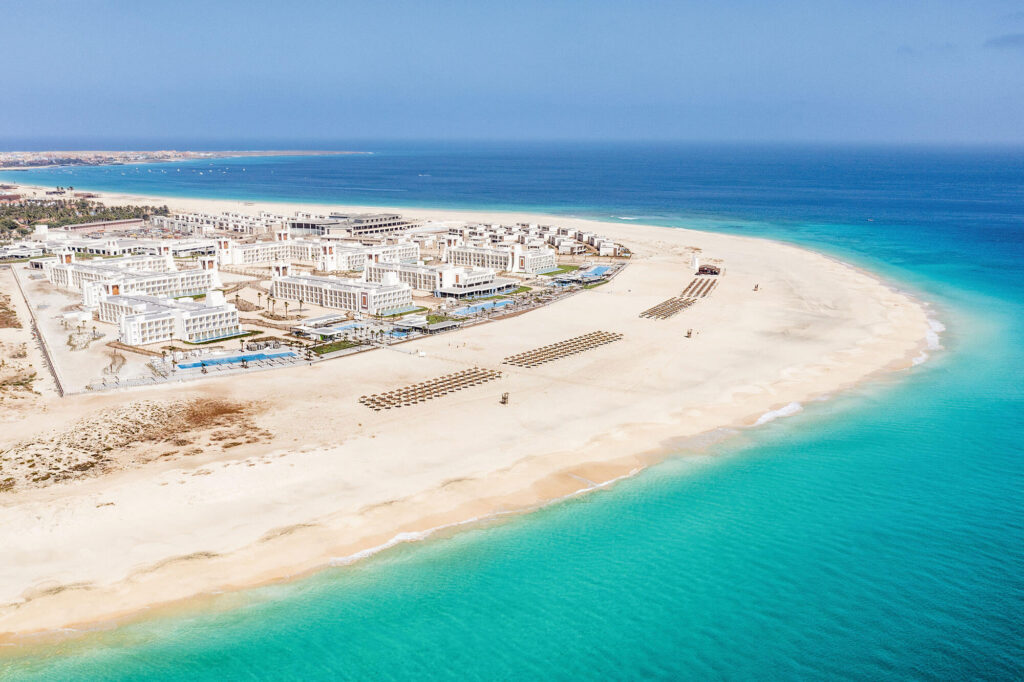 Riu Palace Santa Maria Sal Kaapverdië resort strand